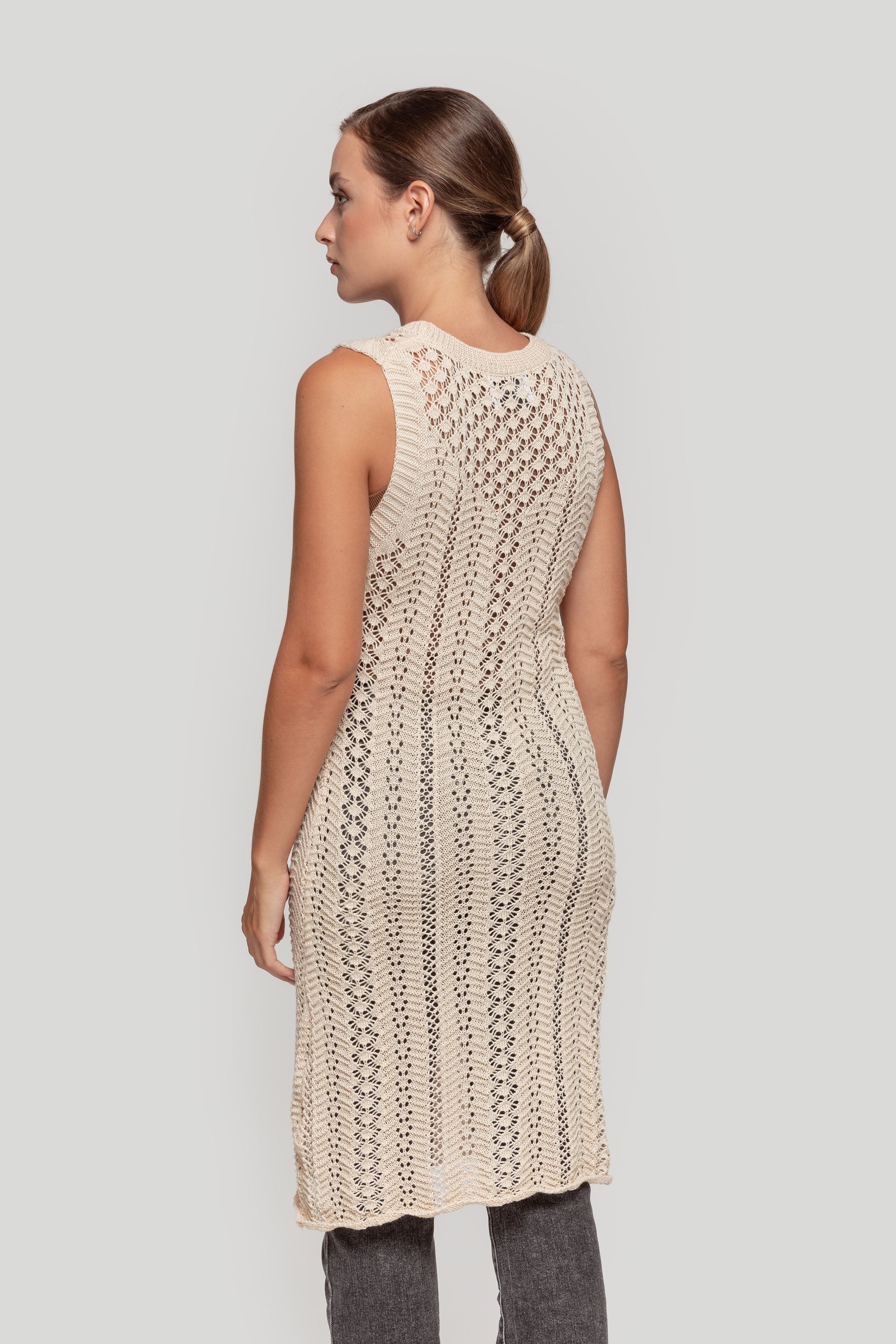 VESTIDO  CALADO