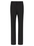 Gucci GG Wool-Blend Trousers — Black