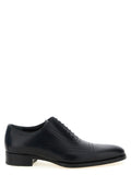 Gucci Leather Lace-Up Oxford — Black