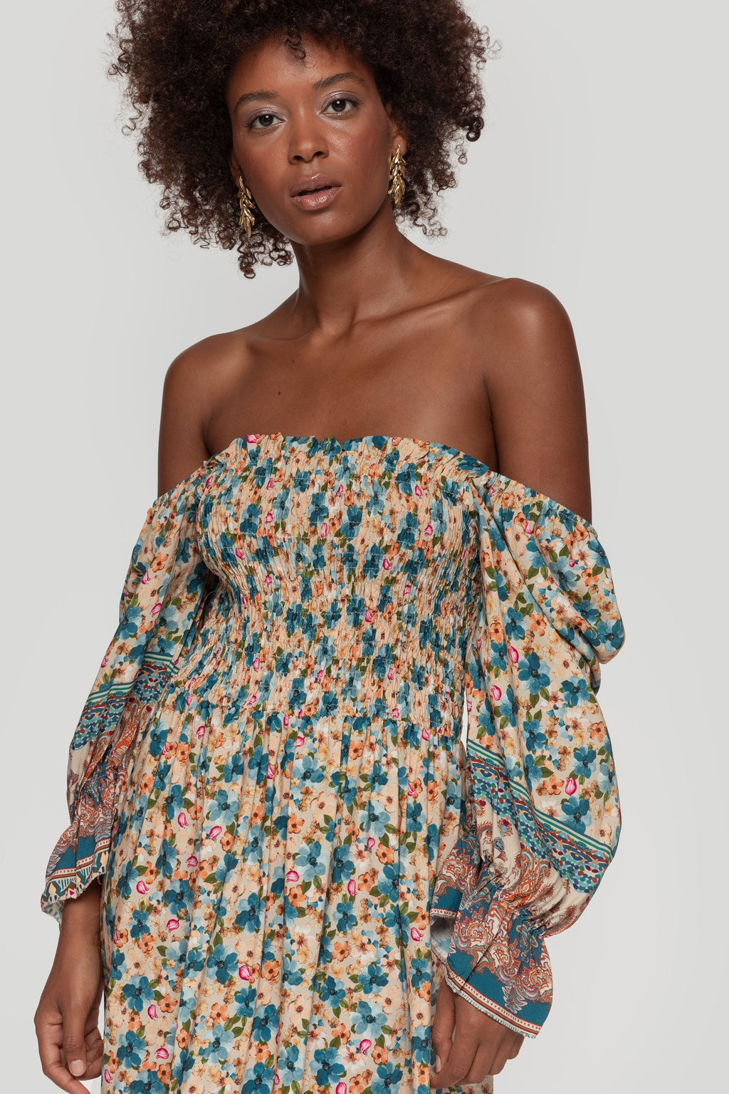 VESTIDO  FLORES