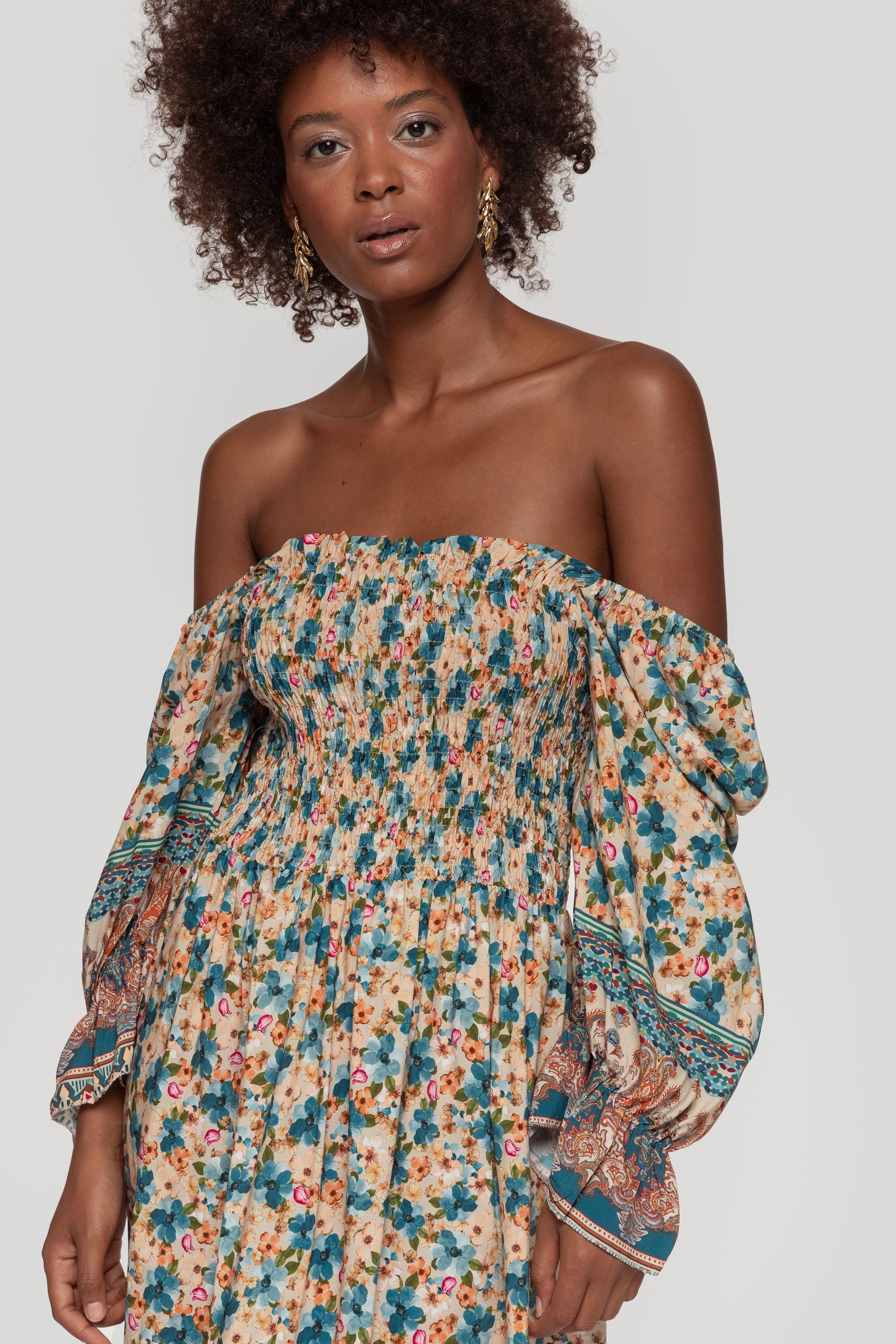 VESTIDO  FLORES