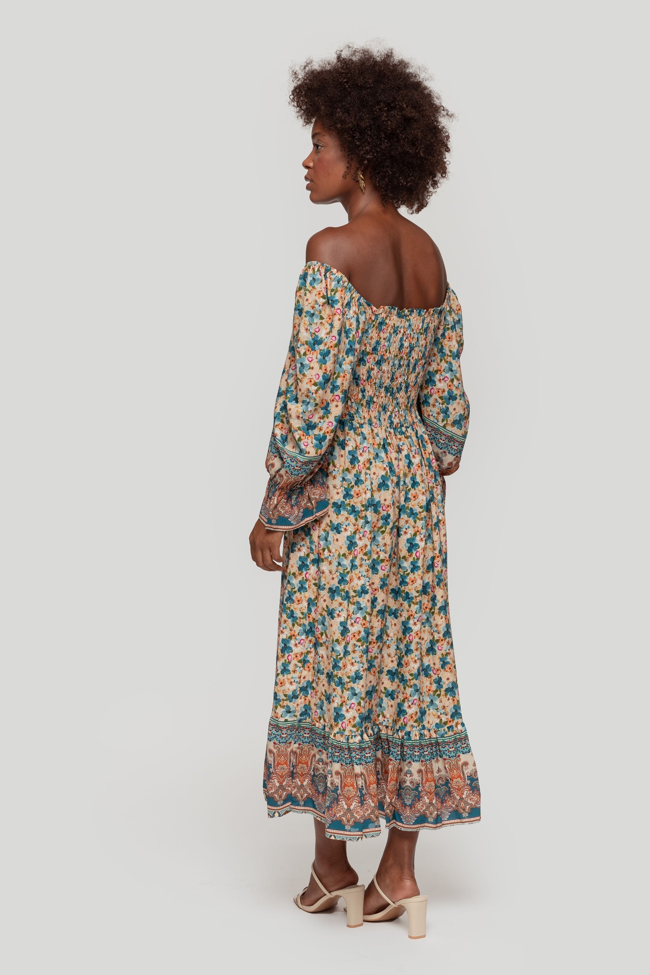 VESTIDO  FLORES