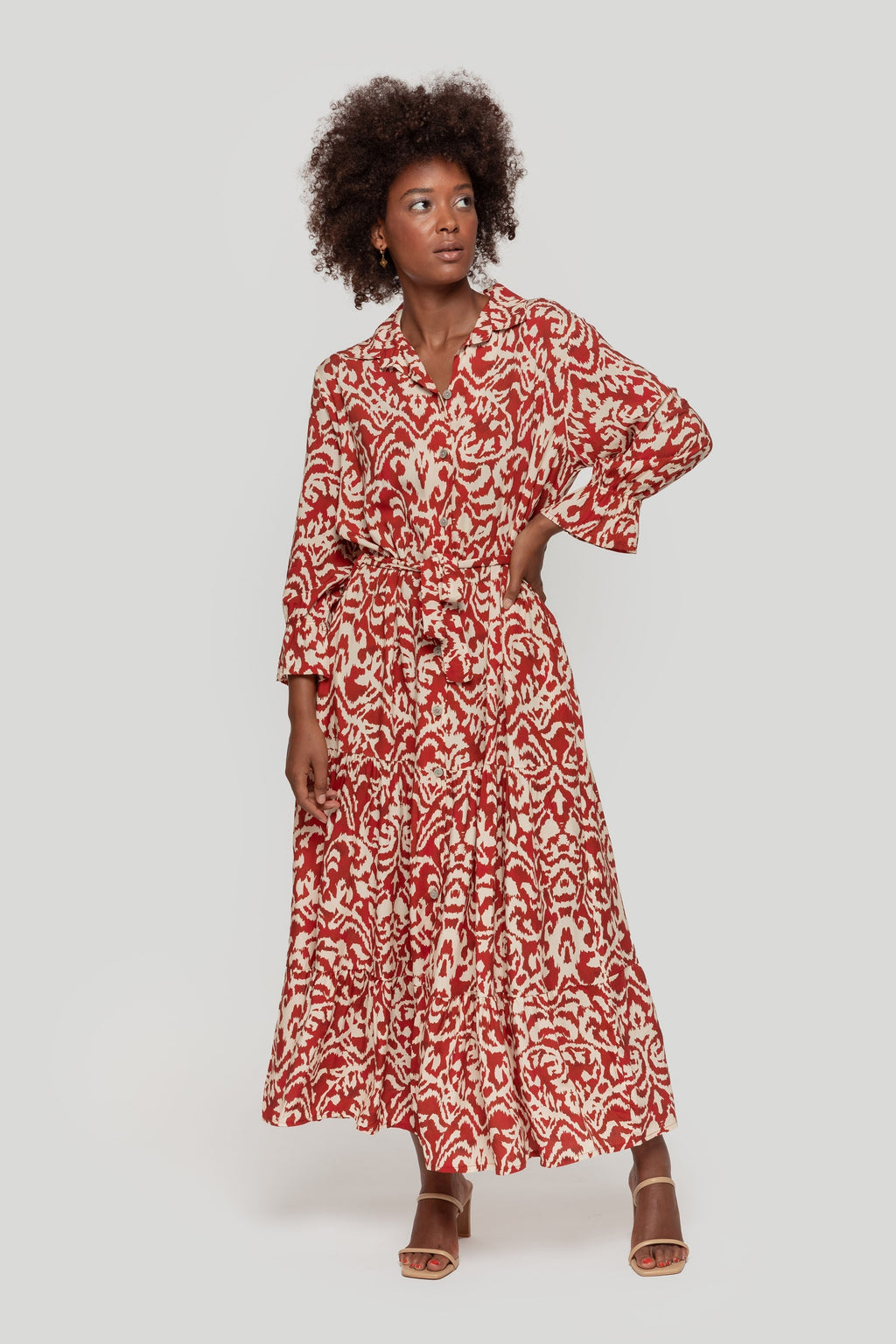 VESTIDO  CINTURON