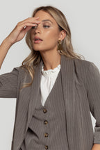 CHAQUETA  RAYAS