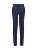 Chloé Four-Pocket Cotton Jeans — Navy