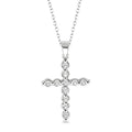 Petite Diamond Cross Pendant