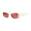 Palm Angels PERI107DANA4007 Tinted Lens Sunglasses — White