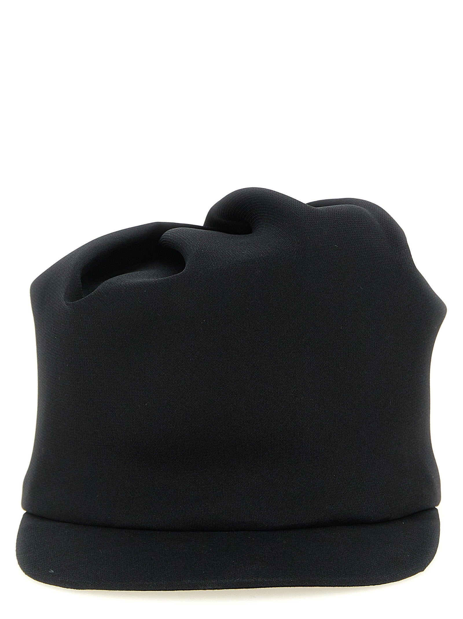 Balenciaga Silk Bucket Hat — Black