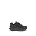 Women's Black Calf Leather Bos Taurus Athletic Sneakers