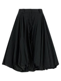 Balenciaga Balloon Bermuda Shorts — Black