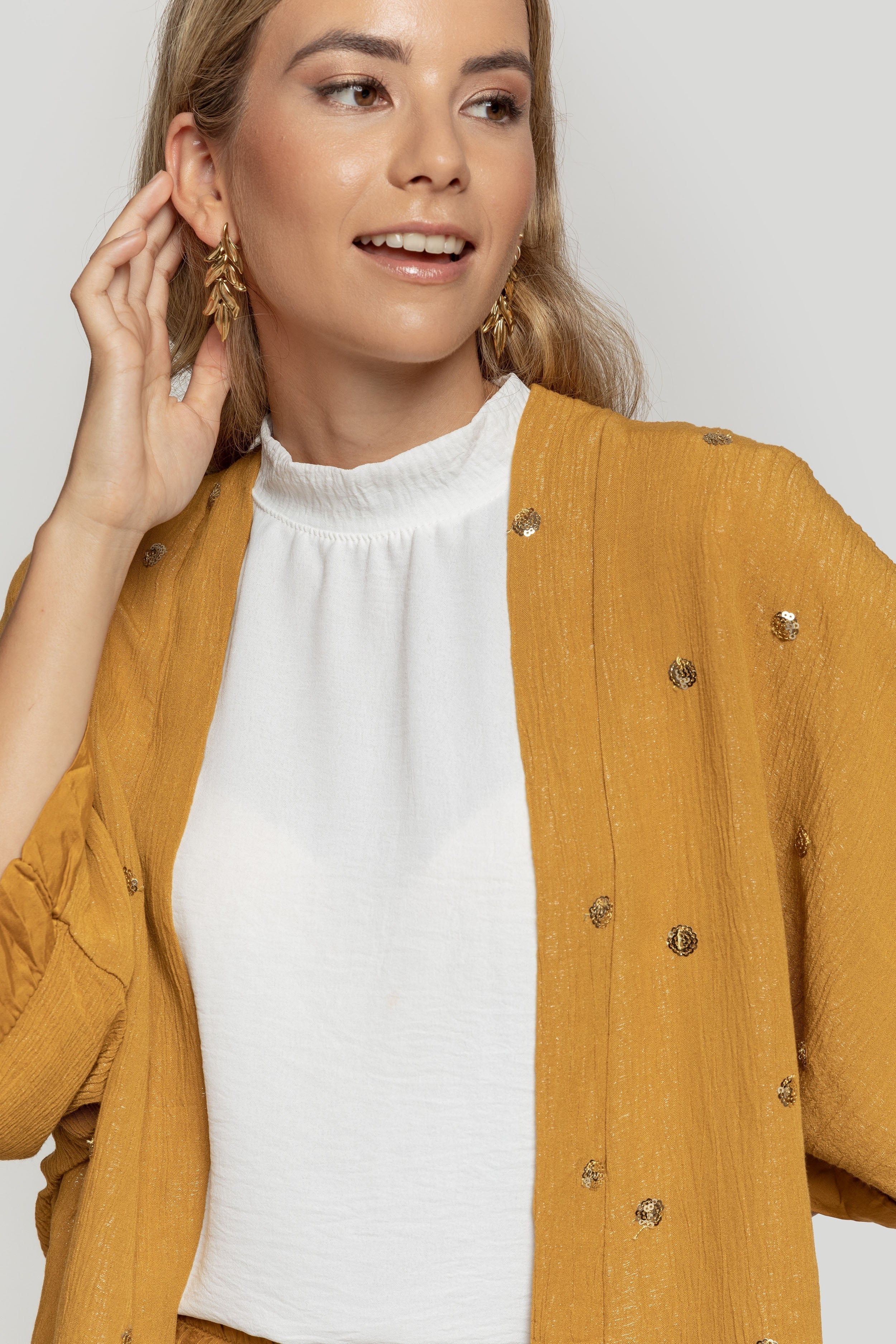 CHAQUETA  BRILLO