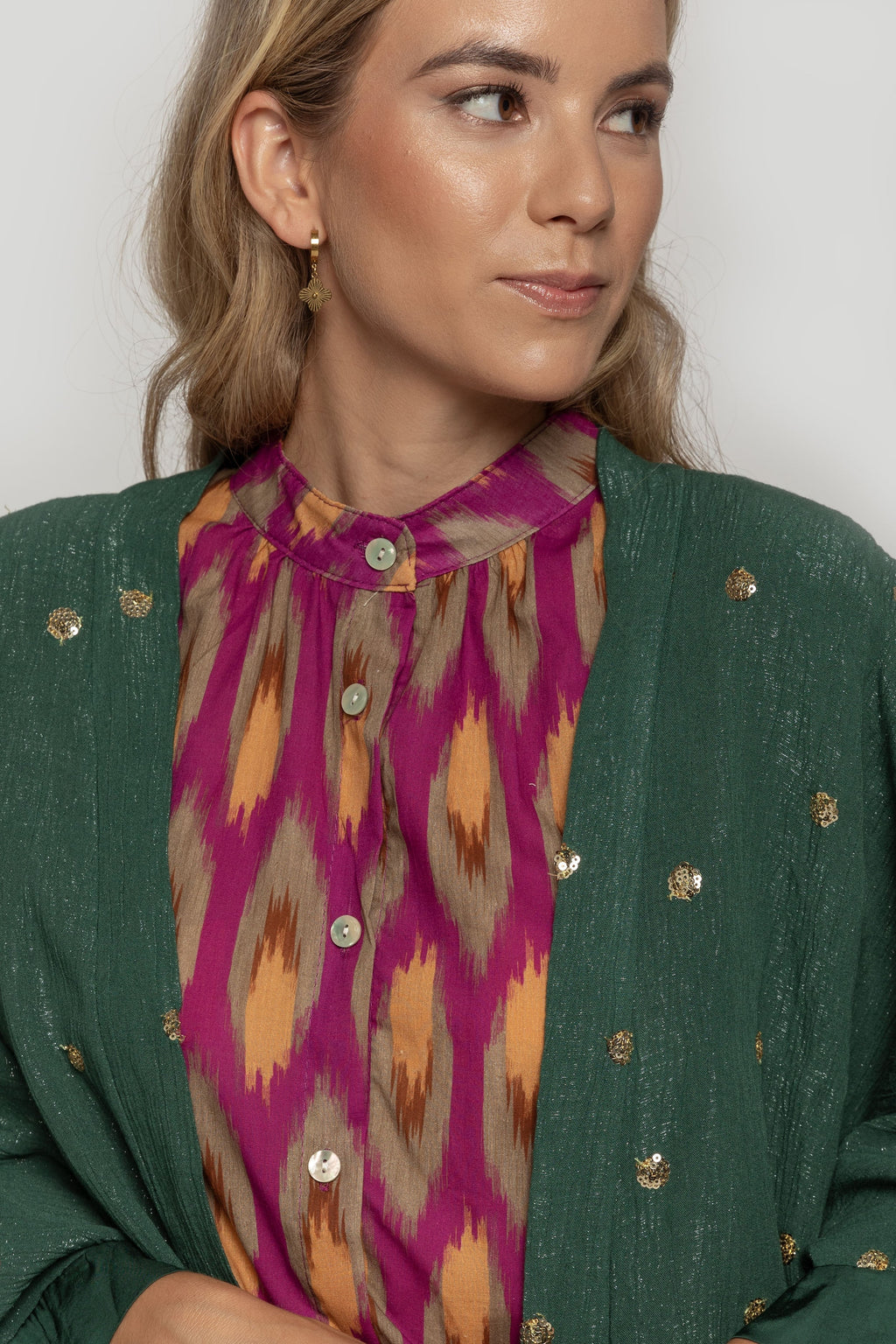 CHAQUETA  BRILLO