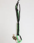 Men's Multicolor Polyester Tape String Dg Logo Keychain Keyring Pvc Accessory