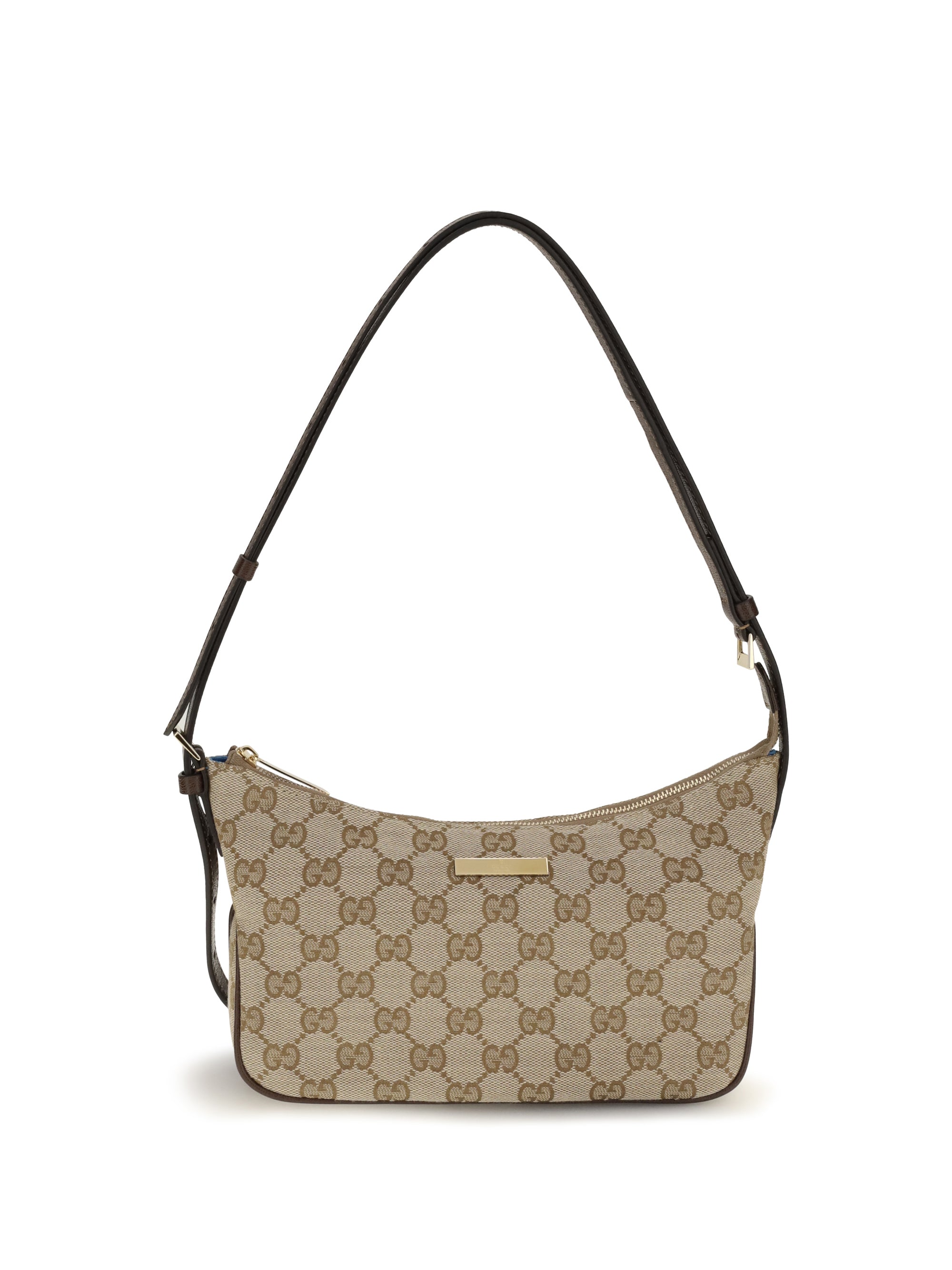 Gucci Lady Lunetta Shoulder Bag — Beige