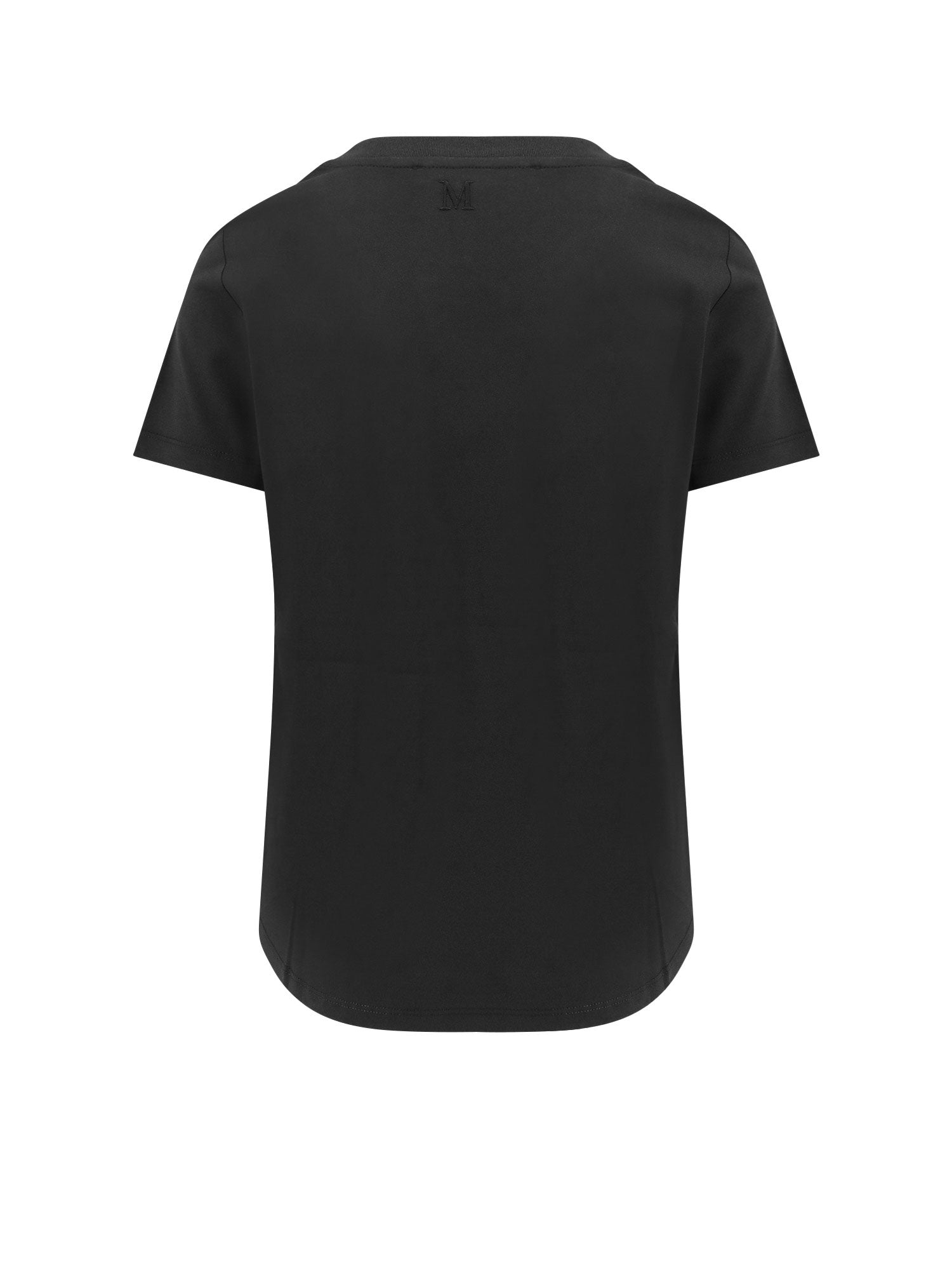 S MAX MARA T-shirts and Polos Black 100 % Cotone - M