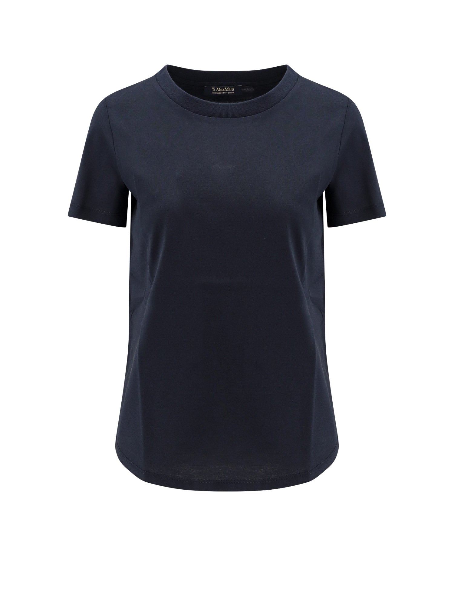 S MAX MARA T-shirts and Polos Blue 100 % Cotone - XS