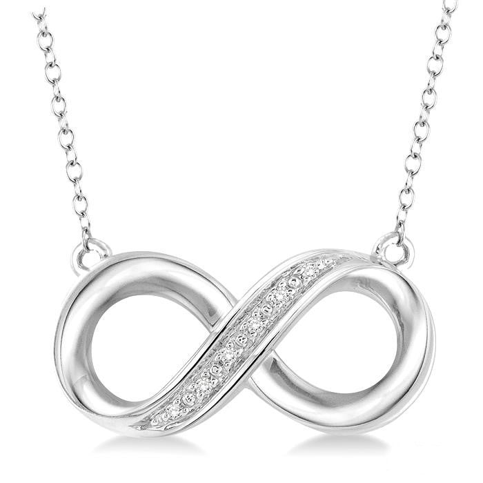 Infinity Diamond Necklace