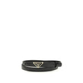 Women's Saffiano Belt Black