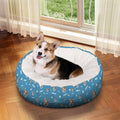 Personalizado Paws Bones Cat Dog Face Photo Antideslizante Cama suave para mascotas con nombre Cumpleaños Día de la Adopción Regalo para el dueño de la mascota
