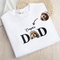 Personalizado bordado perro gato mascota retrato foto suave camiseta sudadera con capucha con nombre cumpleaños regalo de vacaciones para los amantes de los dueños de mascotas