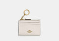 COACH® Women's Portadocumentos de identidad Mini Skinny en Blanco | Cuir