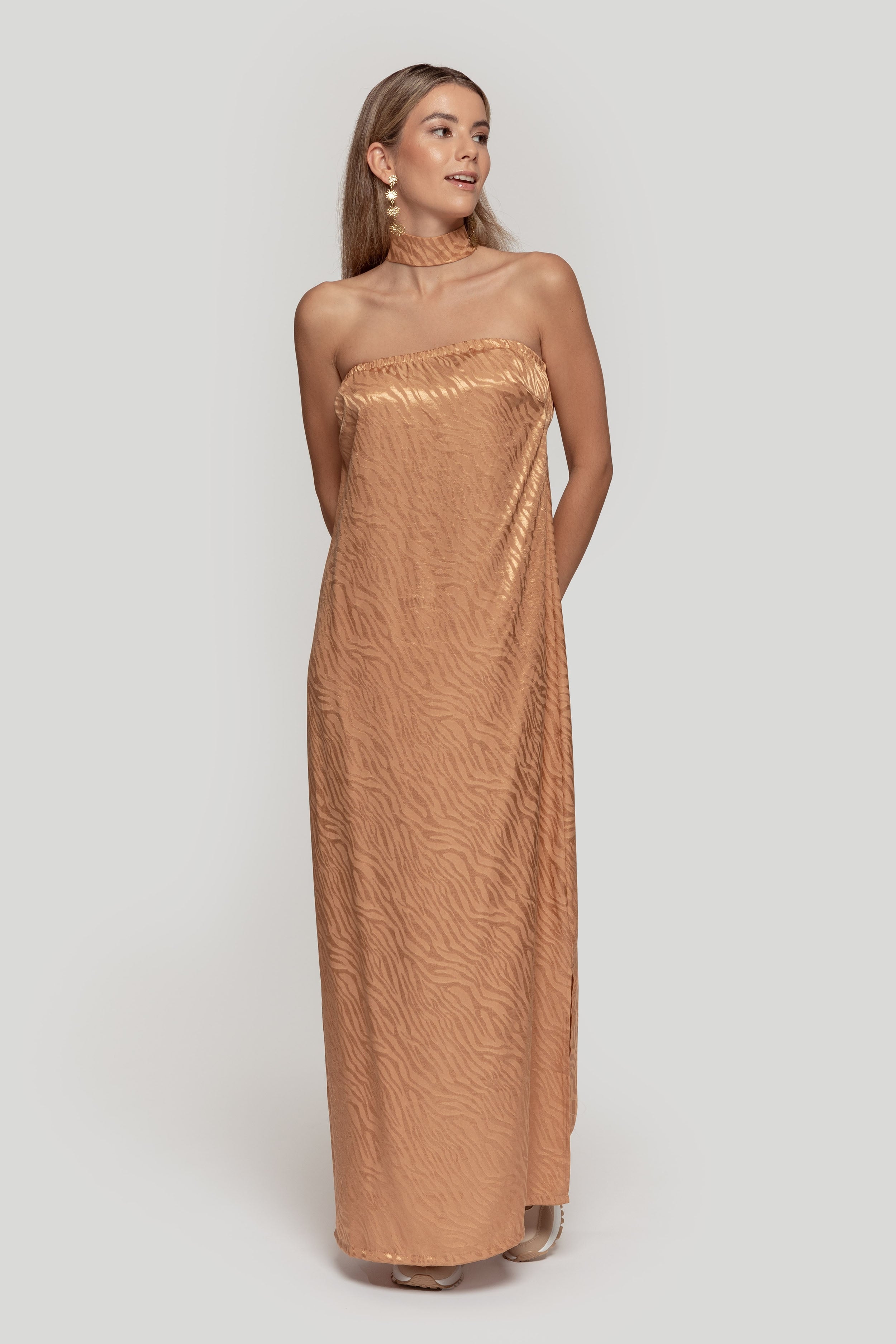 VESTIDO  RECTO