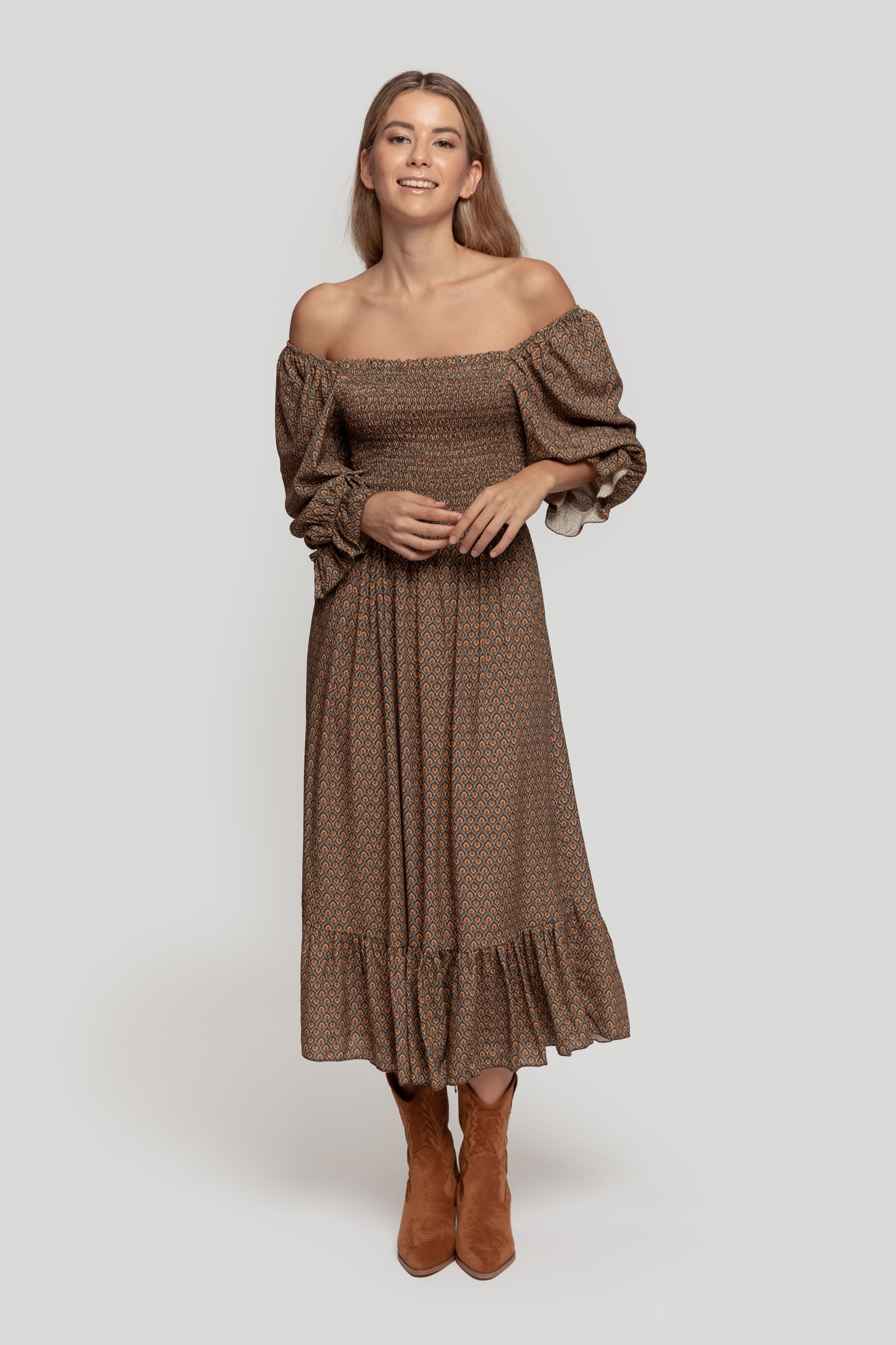 VESTIDO  STAMPED