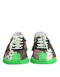 Women's Multicolor Dg Logo Leopard Cherry Sneaker Shoes Calfskin