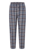 Pantalón Pijama Hombre Invierno Premium Algodón Franela Cuadros - Gris 8897_20