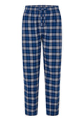 Pantalón Pijama Hombre Invierno Premium Algodón Franela Cuadros - Azul 8899_33