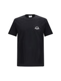 Moschino Laurel Crown Logo Embroidery T-Shirt — Black