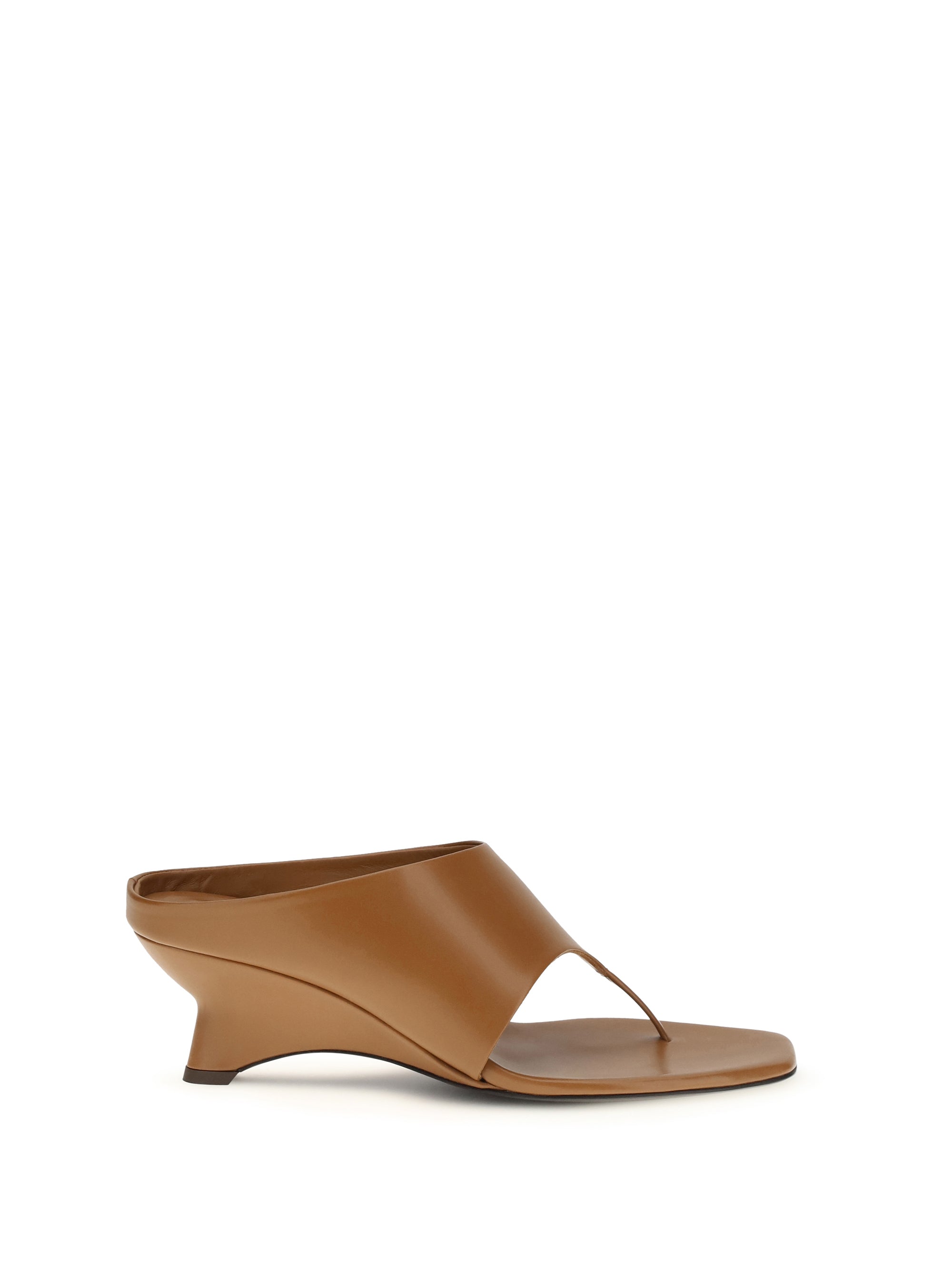 Khaite Marlow Sandals — Beige
