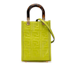 Mini Zucca Embossed Leather Sunshine Shopper Tote