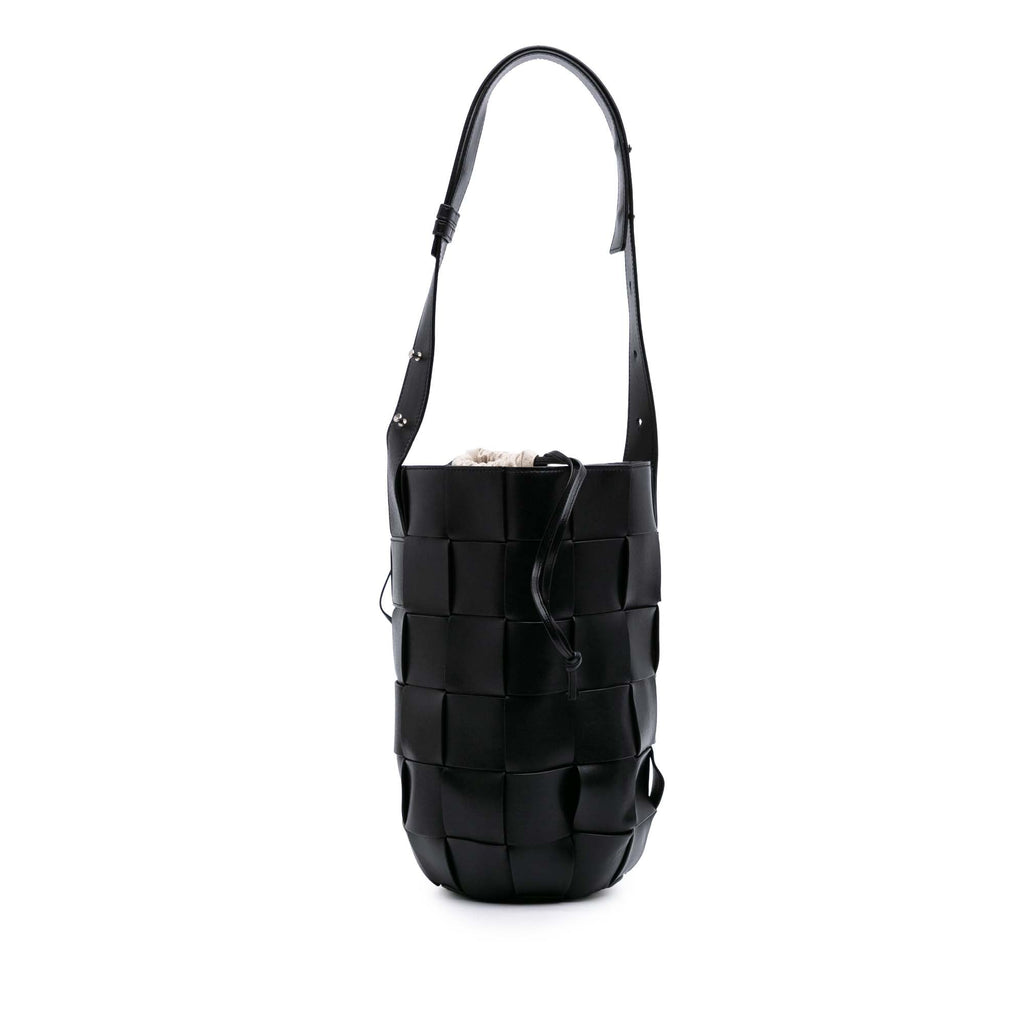 Nappa Intrecciato Casette Lantern Bucket