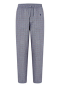 Pantalón Pijama Hombre Largo Algodón Popelín Cuadros - Gris 8919_22