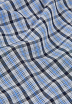Pantalón Pijama Hombre Largo Algodón Popelín Cuadros - Azul 8922_39