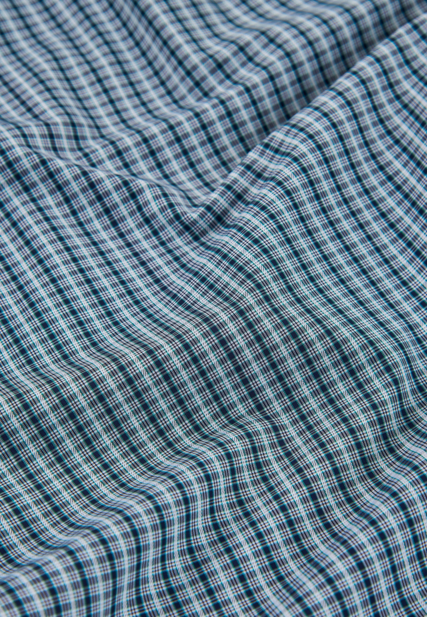 Pantalón Pijama Hombre Largo Algodón Popelín Cuadros - Verde 8923_40
