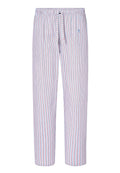 Pantalón Pijama Hombre Largo Algodón Popelín Rayas - Blanco 8939_01