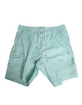 Aqua Blue Polyester Beachwear Men Shorts Swimwear Aquamarine Nylon