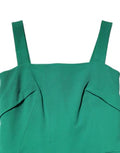 Women's Dark Green Sleeveless Rayon Bodycon Dress Acetate Spandex