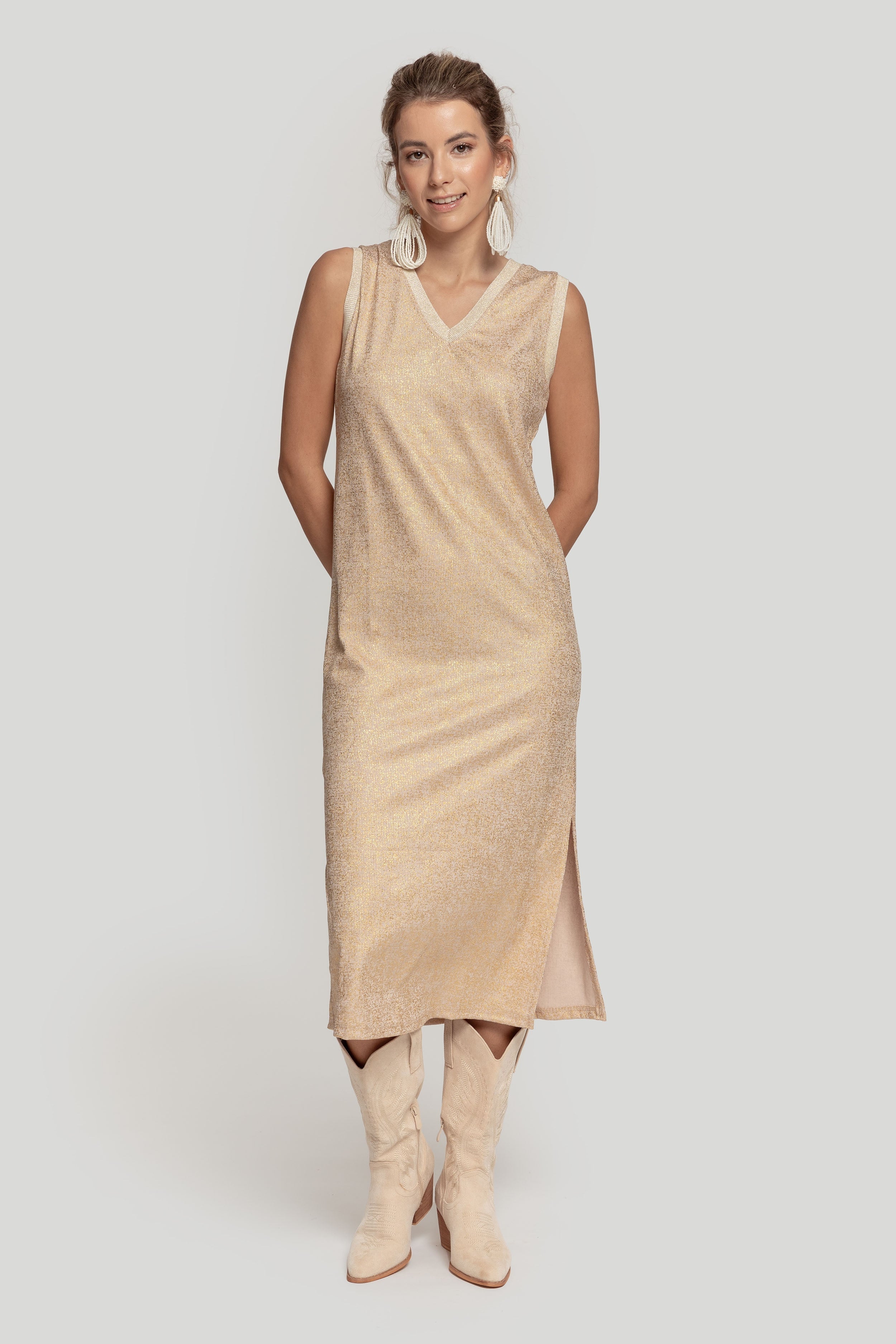 VESTIDO  BRILLO