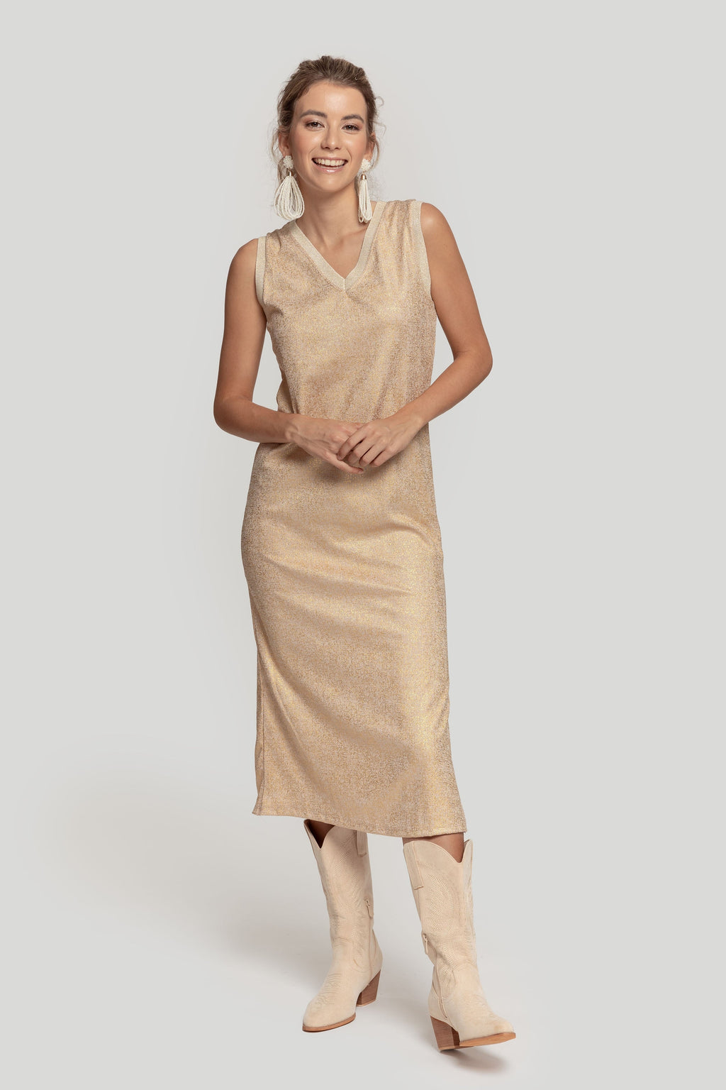 VESTIDO  BRILLO