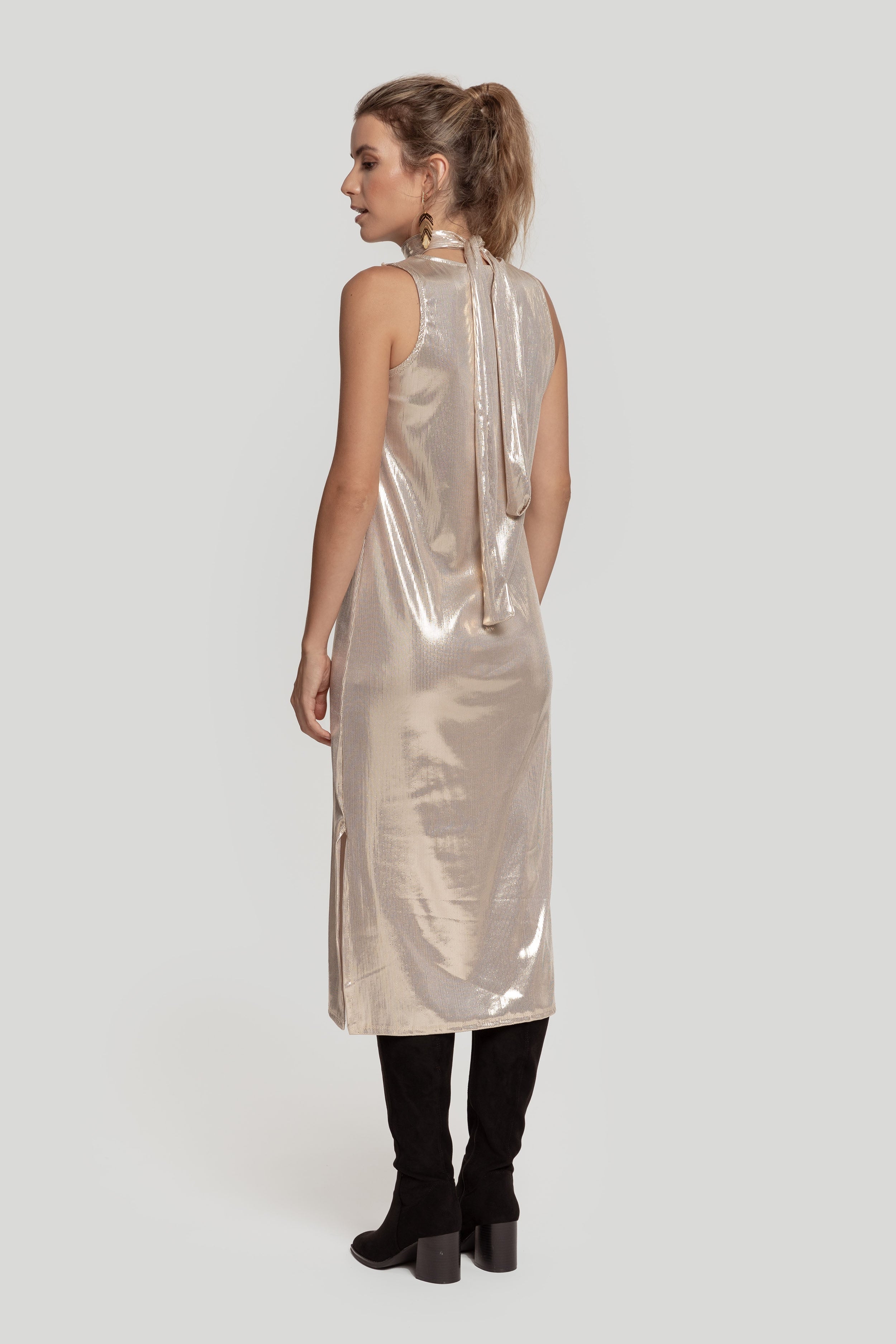 VESTIDO  METALIZADO