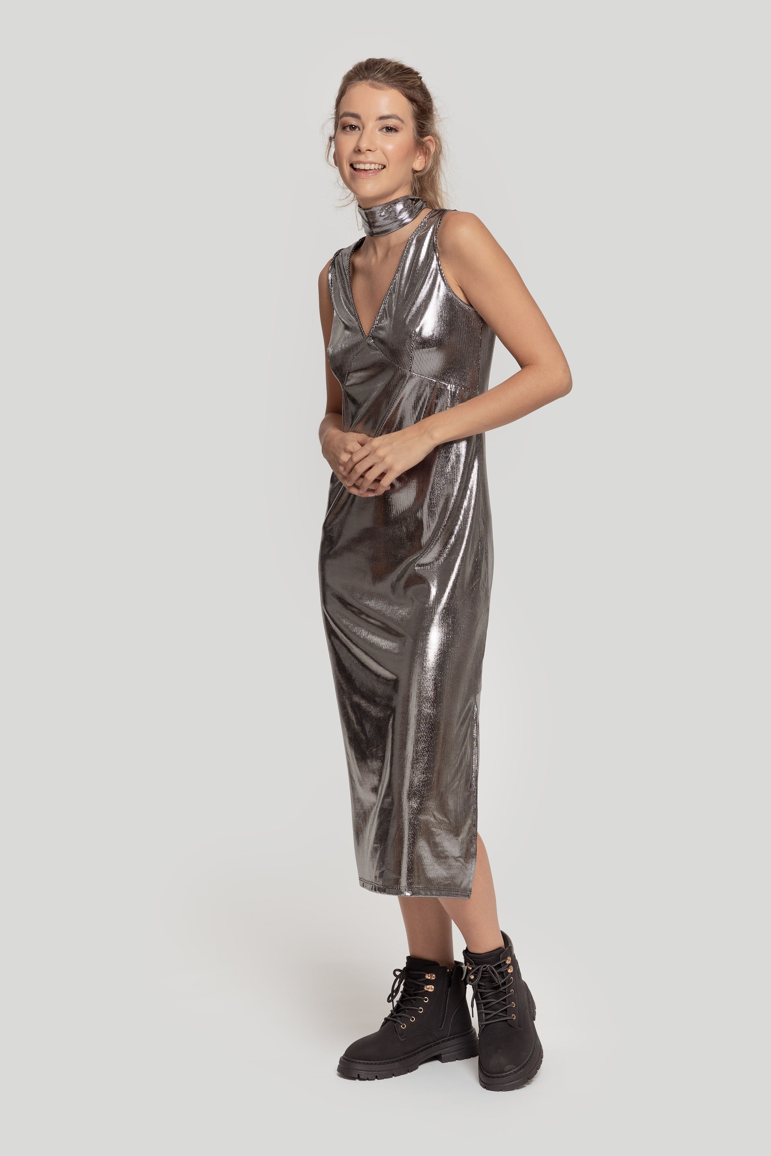 VESTIDO  METALIZADO