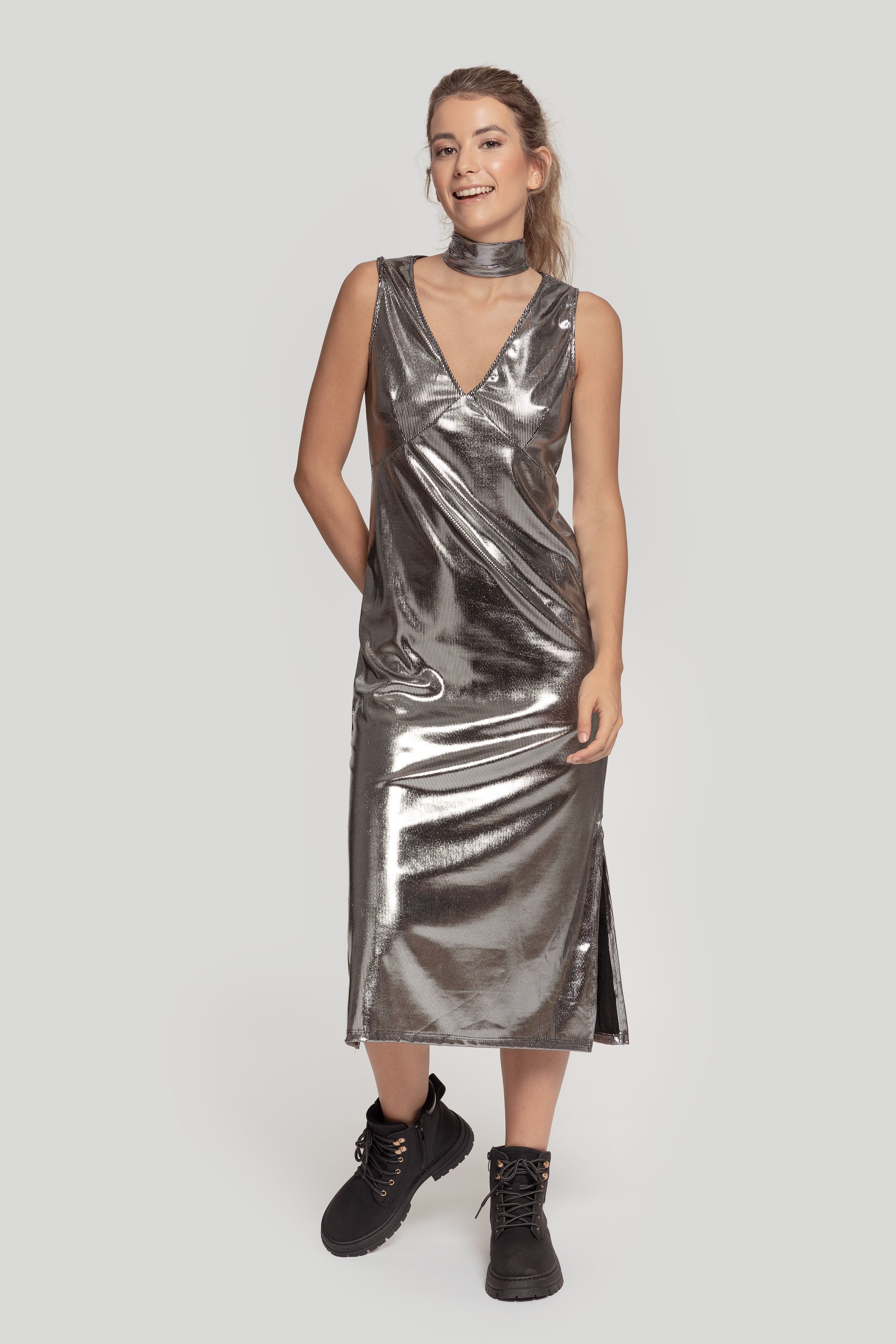 VESTIDO  METALIZADO