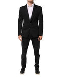 Dark Blue Cotton Men Jacket Coat Blazer Suit Nylon