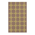 Modern Geometric Cross Accent Rug