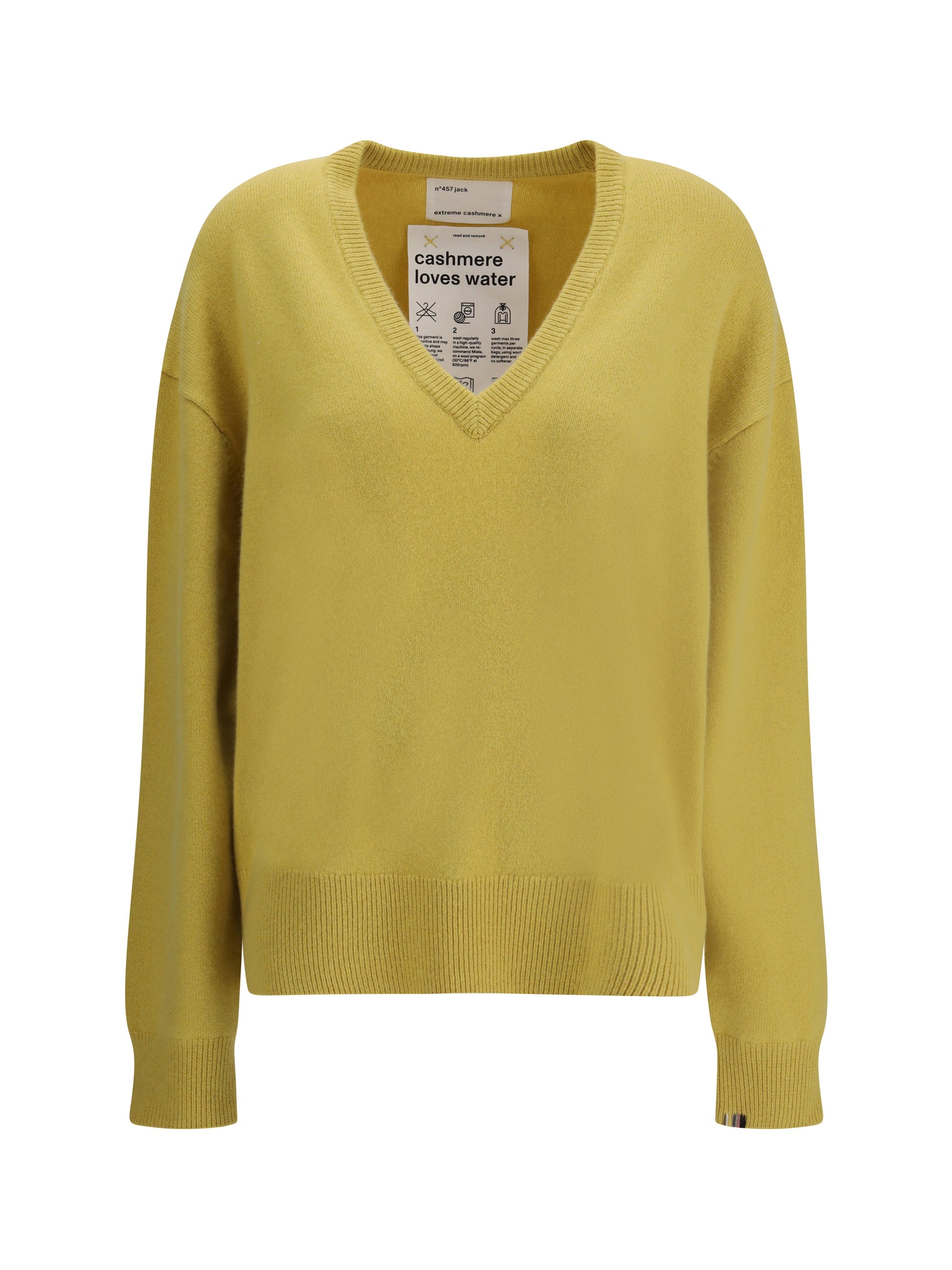 Extreme Cashmere Jack Sweater — Yellow