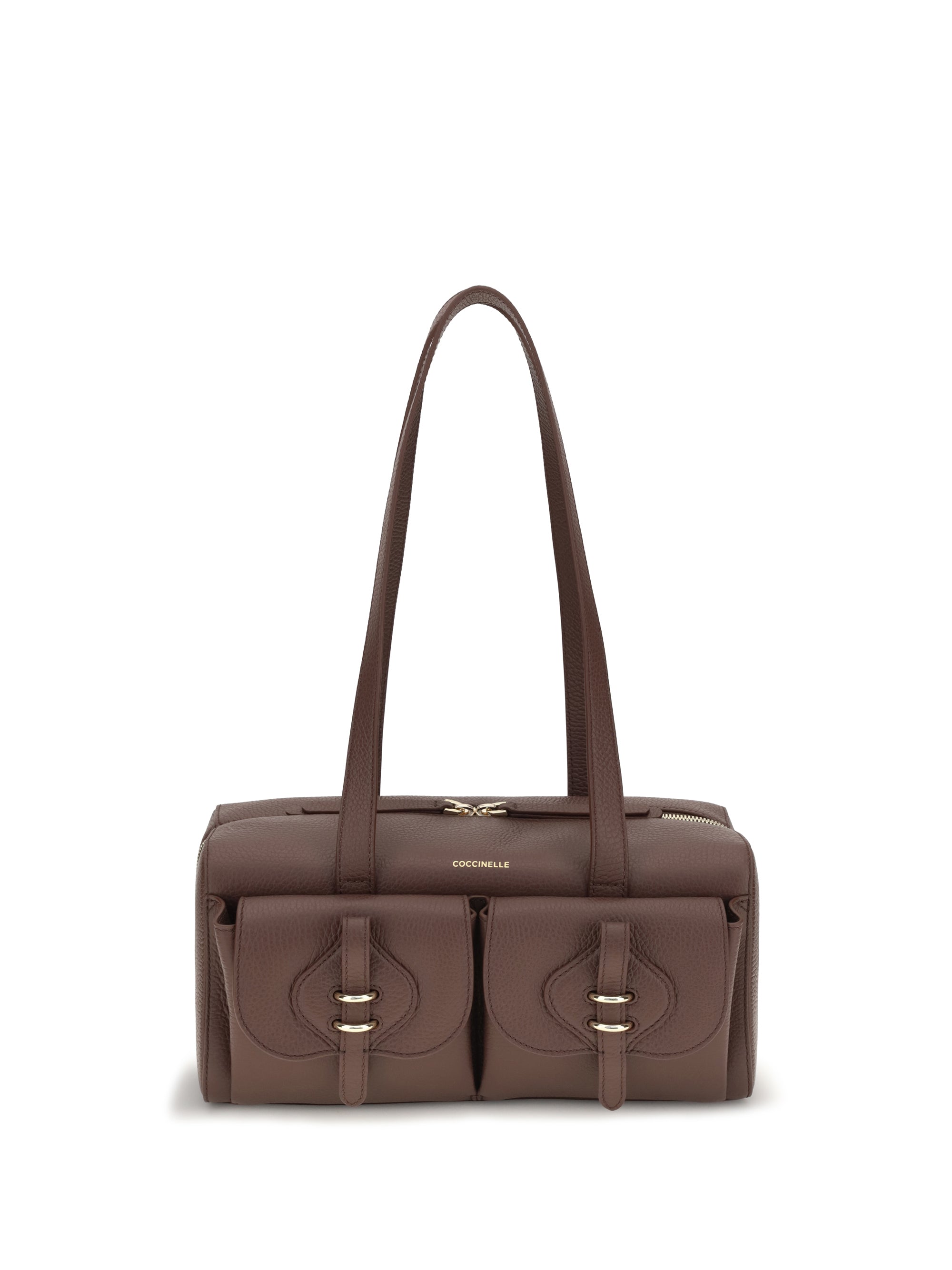 Coccinelle Mavery Shoulder Bag — Brown