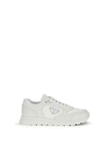 Prada Re-Nylon and Leather Sneaker — White